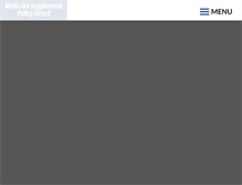 Tablet Screenshot of medicaresupplementpolicydirect.com
